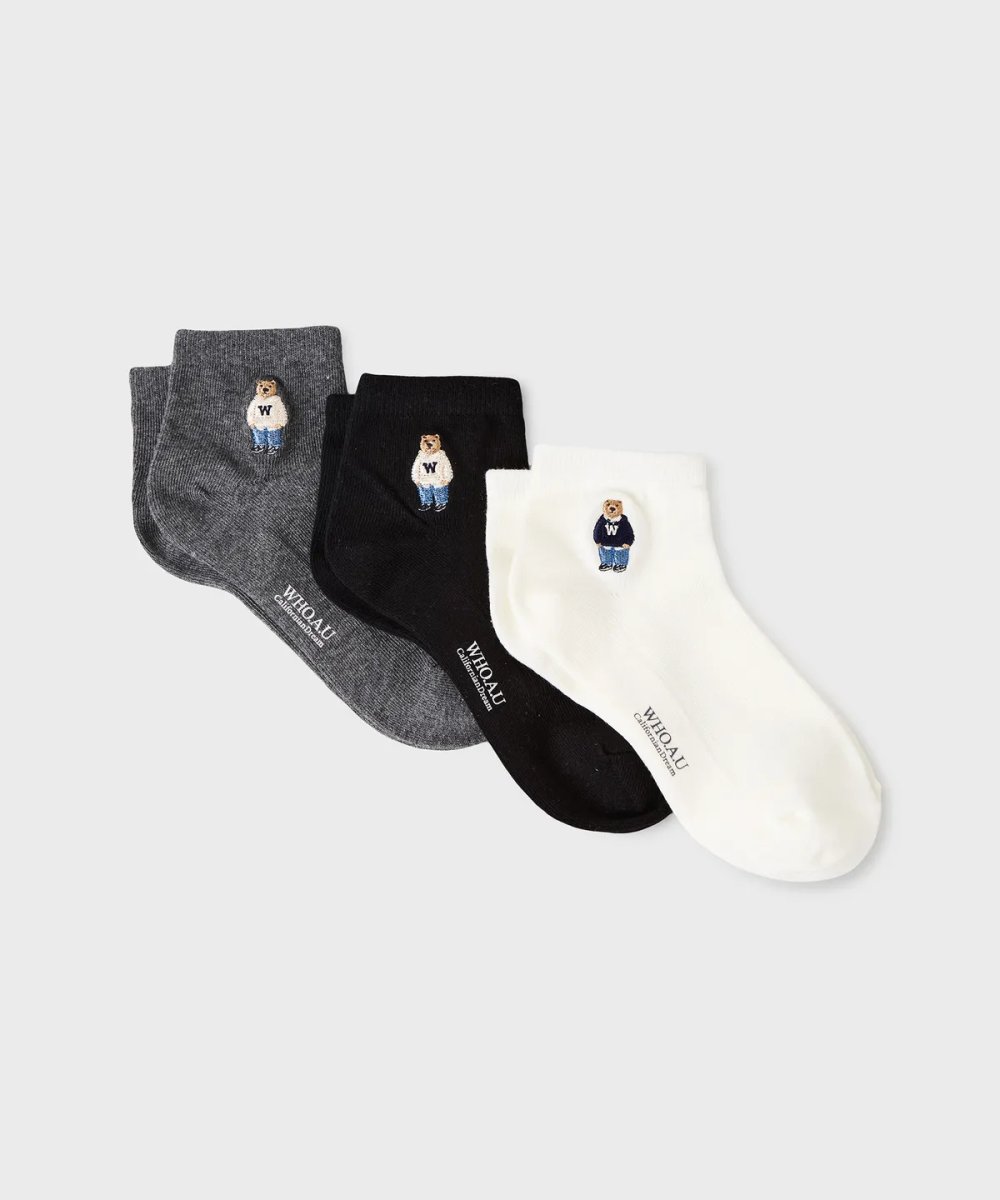 WHO A U WU208 3 IN 1 SOCKS