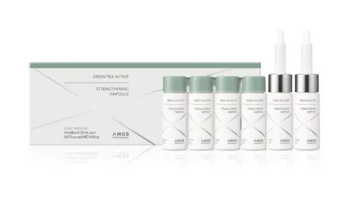 AMOS AM018 AMOS GREENTEA ACTIVE STRENGTH AMPOULE 20ML*6EA