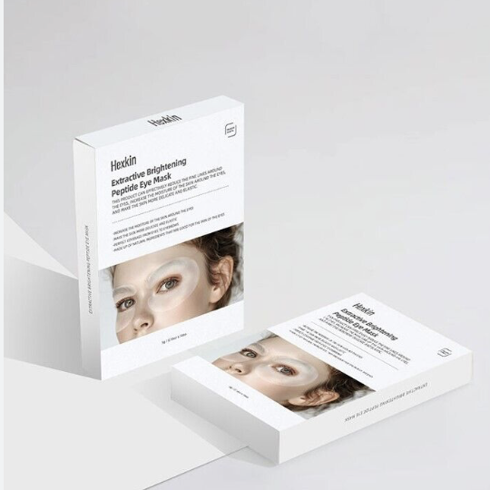 HEXKIN HK606 EXTRACTIVE BRIGHTENING PEPTIDE EYE MASK (10EA)