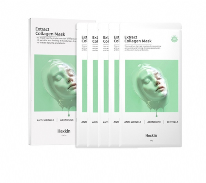 HEXKIN HK611 EXTRACT COLLAGEN MASK (5EA)