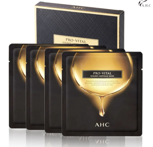 AHC AH903 PRO-VITAL GOLDEN AMPOULE MASK 4EA